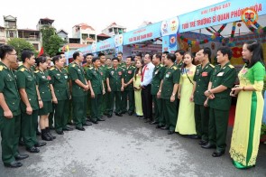 ĐẠI HỘI ĐẠI BIỂU ĐOÀN THANH NIÊN CỘNG SẢN HỒ CHÍ MINH BINH CHỦNG HÓA LẦN THỨ IX (2017-2022) THÀNH CÔNG TỐT ĐẸP