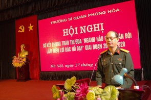 Hội nghị sơ kết Phong trào thi đua “Ngành Hậu cần Quân đội  làm theo lời Bác Hồ dạy” giai đoạn 2015 - 2020