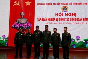 Ban Chấp hành Công đoàn cơ sở Trường Sĩ quan Phòng hóa tham gia tập huấn nghiệp vụ công tác Công đoàn năm 2019