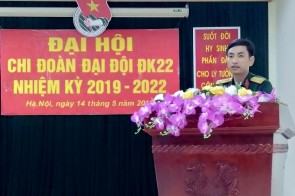 Trường Sĩ quan Phòng hóa hoàn thành kế hoạch tổ chức Đại hội chi đoàn nhiệm kỳ 2019-2022 và hội nghị Ban chấp hành Đoàn cơ sở bổ sung chương trình hành động công tác đoàn và phong trào thanh niên giai đoạn 2019-2022