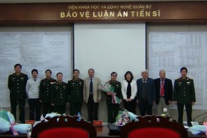 Bảo vệ luận án tiến sĩ hóa học của nghiên cứu sinh Nguyễn Thanh Bình