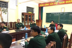 Hội đồng Khoa học Trường Sĩ quan Phòng hóa   nghiệm thu phim, phần mềm dạy học