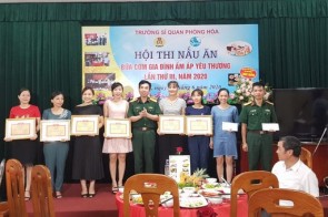 Trường Sĩ quan Phòng hóa hưởng ứng Ngày Gia đình Việt Nam 28/6