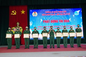 Các tổ chức quần chúng Trường Sĩ quan Phòng hóa phát động thi đua đặc biệt trong phòng chống và chiến thắng đại dịch Covid-19