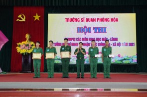 Trường Sĩ quan Phòng hoá tổ chức thành công Hội thi Olympic các môn khoa học Mác - Lênin, tư tưởng Hồ Chí Minh và nhận thức chính trị- xã hội năm 2021