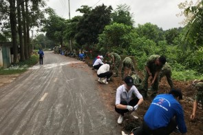 Tiểu đoàn 1, Trường Sĩ quan Phòng hoá đẩy mạnh phong trào thi đua “dân vận khéo” và “đồng hành cùng môi trường”