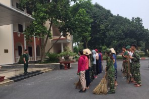 Trường Sĩ quan Phòng hóa hưởng ứng các hoạt động của tháng hành động vì môi trường và Ngày Môi trường Thế giới năm 2021