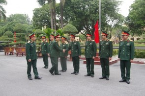 Binh chủng Hoá học kiểm tra và chúc Tết Nguyên đán Quý Mão năm 2023 tại Trường Sĩ quan Phòng hoá