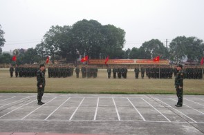 Trường Sĩ quan Phòng hóa tổ chức ngày chạy thể thao  quân sự thế giới, kết hợp ngày chạy Olympic vì sức khỏe toàn dân năm 2023