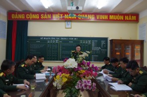 Các khoa giáo viên, tiểu đoàn tổ chức Hội nghị sơ kết học kỳ 1 và triển khai phương hướng, nhiệm vụ học kỳ 2 năm học 2023-2024