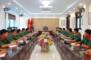 Trường Sĩ quan Phòng hóa giao nhiệm vụ cho Đoàn cán bộ, giảng viên, học viên đi thăm Quần đảo Trường Sa và nhà giàn DK-I